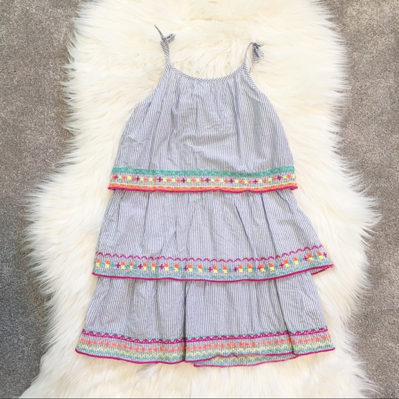 GAP Other - Worn Once BabyGap Striped Embroidered Dress